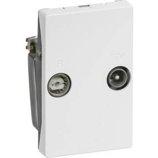 Triax Fuga dåse TD 260E - Slutdåse - Hvid.