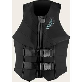 O'Neill Women's Siren USCG Life Vest Black/Black/Black 10