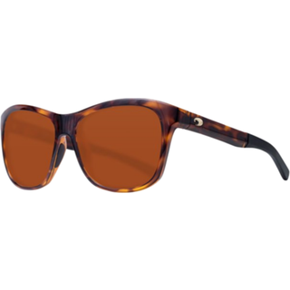 Costa Del Mar Vela Polarized 902703 56 Solbriller Mænd Tortoiseshell - Shiny Tortoise - 56mm