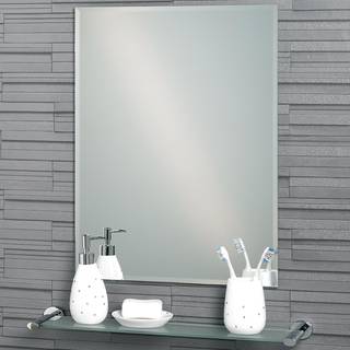Showerdrape Showerdrape Fairmont Large Rectangular Bathroom Mirror