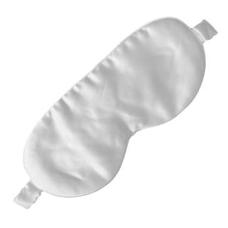 Soft Cloud Mulberry Silk Sleep Mask White (U)