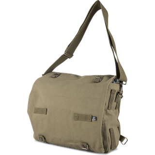 Brandit Canvas Skuldertaske Large Oliven