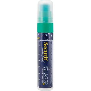 Securit kridt marker vandfast 7-15mm blokspids grøn