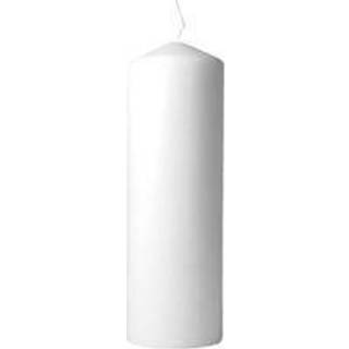 Bloklys 30 Cm Hvid 6 Stk.