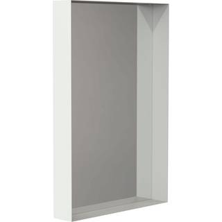 Frost unu spejl 4128 med ramme mat hvid 600x900x110mm