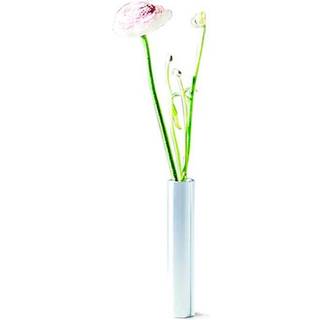 Slim vase 14 cm stål