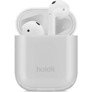 AirPods Case Seethru White AirPods 1&2 - Hvid - Add QTY