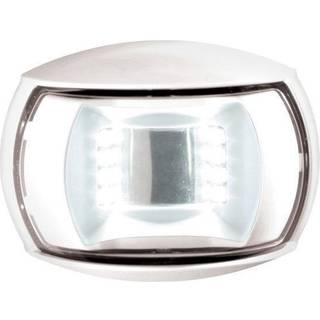 Agterlanterne for agtermontering Hella Naviled Compact, 0.9 W, 9 - 33 V, 135°, hvid plast/akryl, 71 x 53 x 33 mm, hvid, for både &lt;20 meter + lyskilde LED 0.9 W