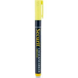 Securit kridt marker 1-2mm gul