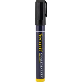 Securit Original kridt marker 2-6mm skrå spids sort