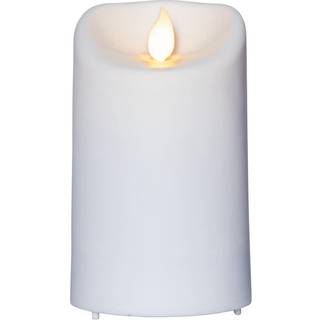Star Trading - LED -bloklys M -Twinkle - 12,5 cm - Hvid