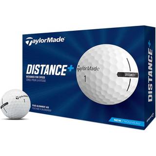 TaylorMade Distance+ Golfbälle, yellow