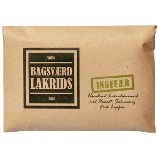 Bagsværd Lakrids, Ingefær Mini - Bedst før: 25.06.2025