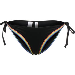 Calvin Klein Pride String Side Tie Bikini - Black - Small