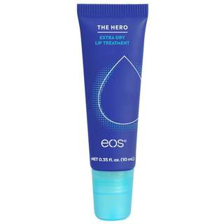 eos The Hero Extra Dry Lip Balm-behandling - jordbær, 24-timers hydrering, sheasmør, hypoallergenisk, 0,35 fl oz