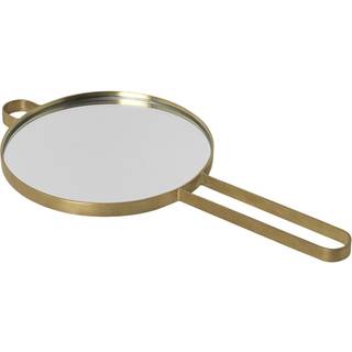 Ferm Living Poise håndspejl messing