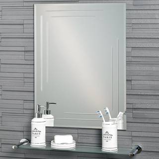 Showerdrape Showerdrape Chelsea Rectangular Bathroom Mirror