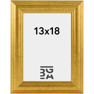 Ramme Vestkysten Guld 13x18 cm