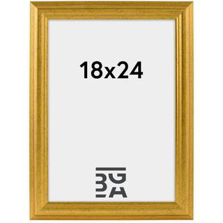 Ramme Vestkysten Guld 18x24 cm