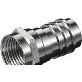 krimp F stik Konnektor 6-7mm - kobber-nikkel (1 stk.)