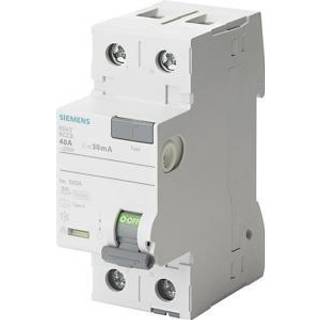 Siemens Hpfi afbryder 25/0,03/2P sigres