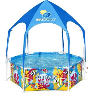 Bestway Steel Pro Børnebassin Splash-in-Shade Play