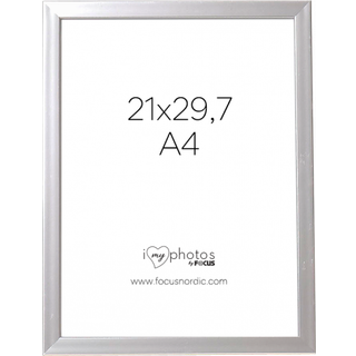 Focus Pop Silver 21x29,7 (A4) - Ramme