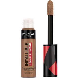 L'Oreal Paris Makeup Ufejlbarlig Full Wear Vandt?t Matt Concealer Fuld D?kning Kastanje 0,33 fl. oz.