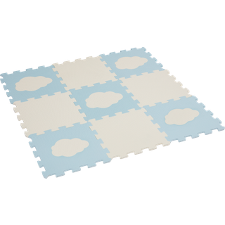 Abilica BabyMat Puzzle ECO blå/sand