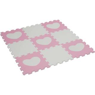 Abilica BabyMat Puzzle ECO rosa/sand