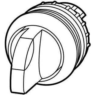 Eaton Drejeomskifter, 2 still, sort, 22 mm