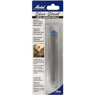 Markal 96007- Silver Streak Reflective Round Refills (6 pk) til Markal 96006 Holder Silver Color til svejsning af applikationer Metallayout og fa