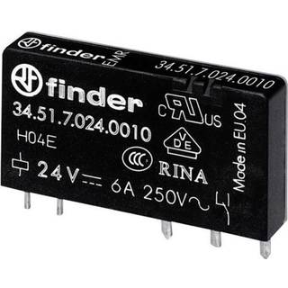 Pcb Relæ 6A 1C/O 24Vdc Finder