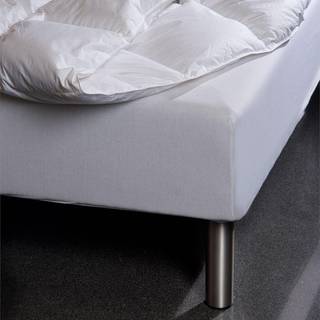 Eksklusiv facon jerseylagen fra BORÅS COTTON - ANTRACIT 140/160x200/210/220 cm.