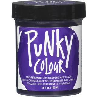 Punky Plum Semi Permanent Conditioning Hair Color Vegan PPD og Paraben Free varer op til 25 vasker 3,5 oz