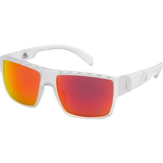 Adidas Sport Mand SP0006 26G Solbriller Plast Transparent Orange Geometrisk Normal