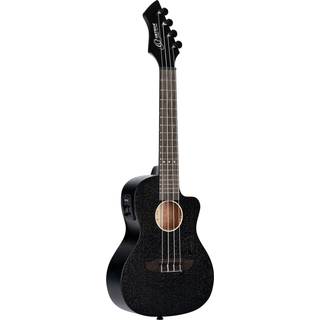 Ortega RUHZ-CE-SBK Concert ukulele med pickup Horizon, Satin Black