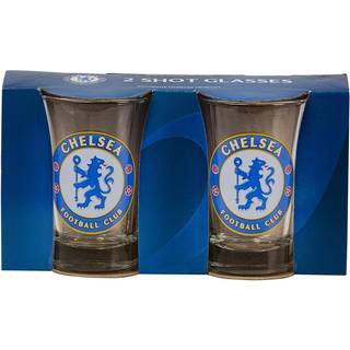 Shotglas Chelsea FC 2 stk.