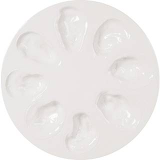 Byon Oyster tallerken Ø27 cm Hvid