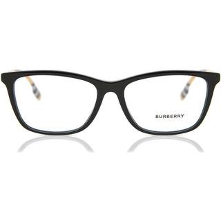 Burberry BE2326 EMERSON 3853 52 Briller Kvinder Black - Black - 52mm
