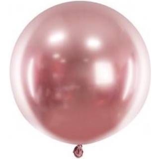 1 stk. Stor chrome balloner - Rose guld 24"