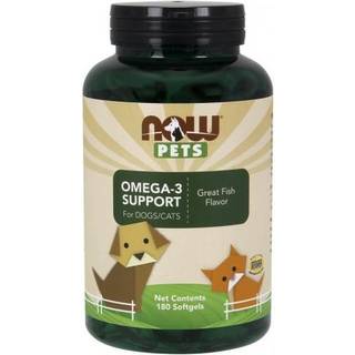 NOW Pet Health Omega-3 Støtte til Kæledyr