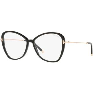 Tom Ford FT5769-B Blue-Light Block 001 56 Briller Kvinder Black - Black - 56mm
