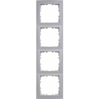 Berker Ramme 4modul s.1 ral 9010 blank