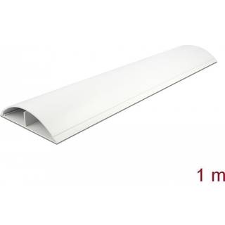 Delock Kabelkanal med tape - 30 x 8 mm - 1 m - Sort