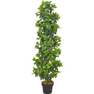 kunstig plante laurbærtræ med urtepotte grøn 150 cm