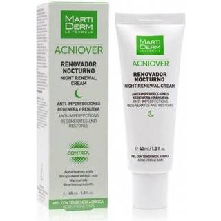 MartiDerm Acniover Night Reneval Cream Intensiv natcreme til at behandle akne 40 ml - 40 ml