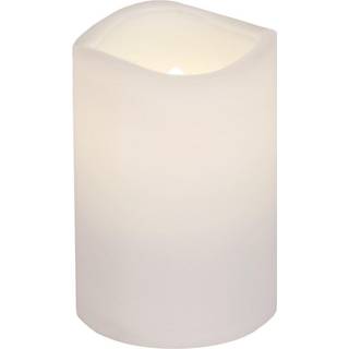 Star trading - LED -bloklys Paul - 11,5 cm - Hvid