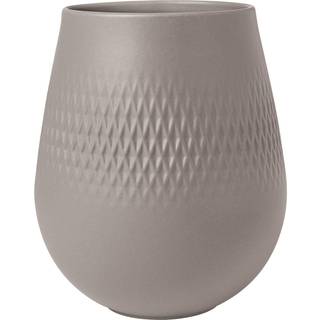 Villeroy & Boch Manufacture Collier Vase 12,5x15 Cm - Vaser Porcelæn Grå - 10-1687-5514