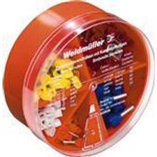 WEIDMÜLLER Terminalrør sortiment boks dobbelterminaler 0,5mm²-2,5mm² Weidmüller farvekode 250 STK ZH-BOX 0,5-2,5QMM